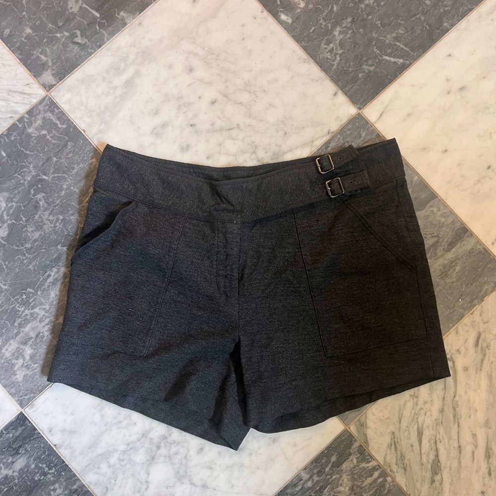 J. Crew Dark Gray High Waist Shorts